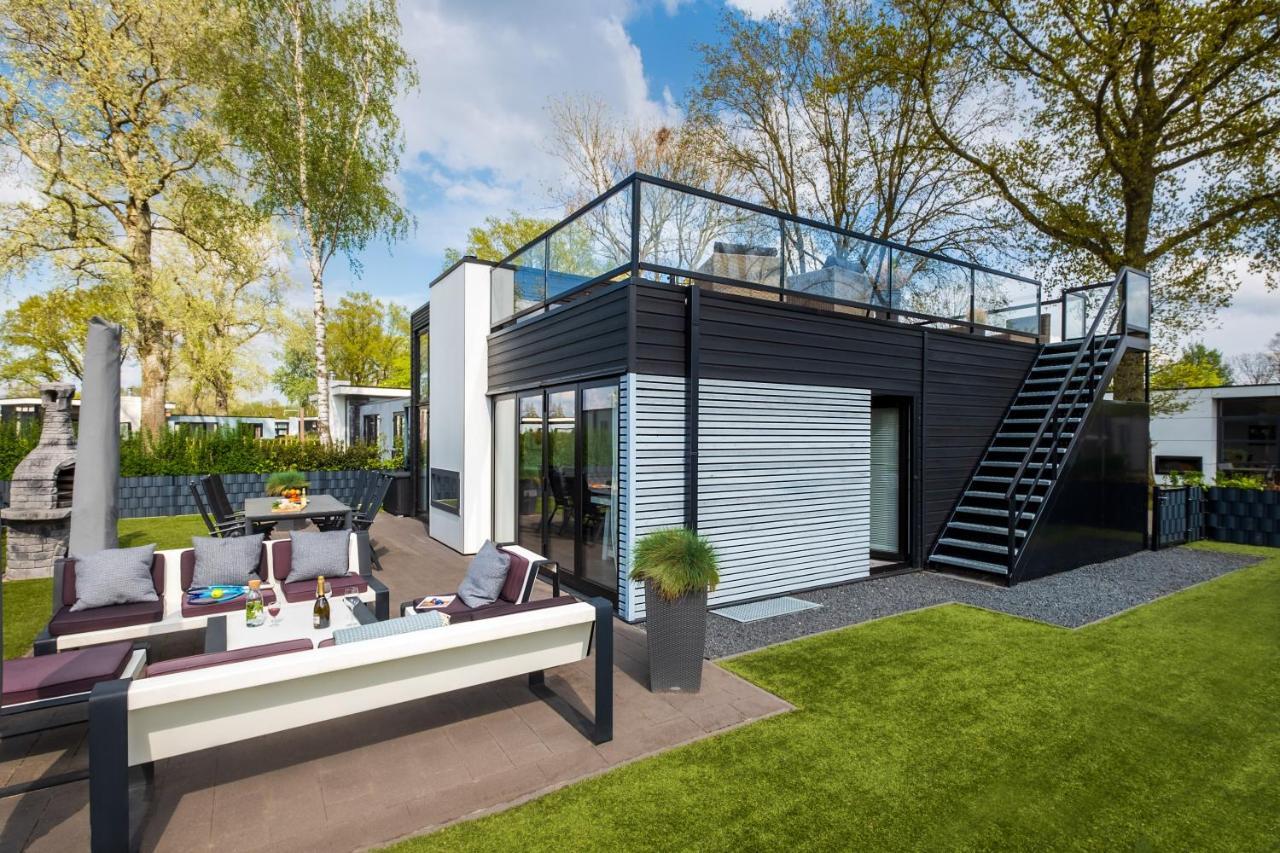 Cube Elite Mit Meerblick Am Strand Im Europarcs Bad Hoophuizen Hulshorst Esterno foto