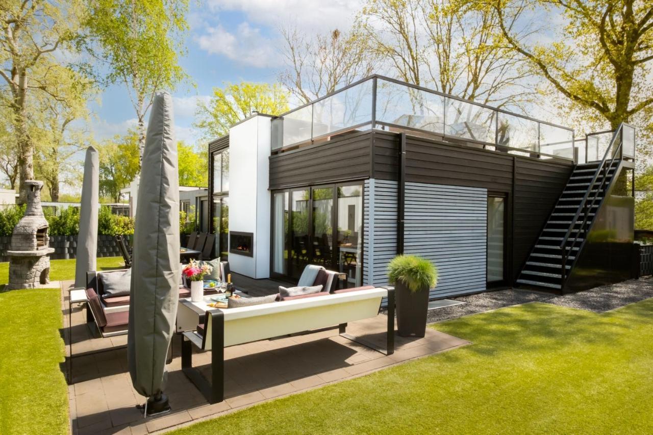 Cube Elite Mit Meerblick Am Strand Im Europarcs Bad Hoophuizen Hulshorst Esterno foto